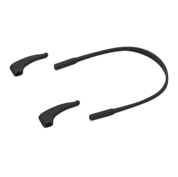 Elastyczne dziecięce okulary przeciwsłoneczne okrągłe + gumka Sunoptic SK8C czarne