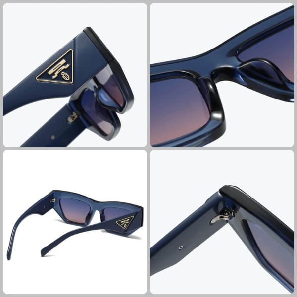 Damskie okulary przeciwsłoneczne z filtrem UV400 - SV104C beżowe