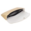 Etui na okulary imitacja skóry węża ET-129A złote