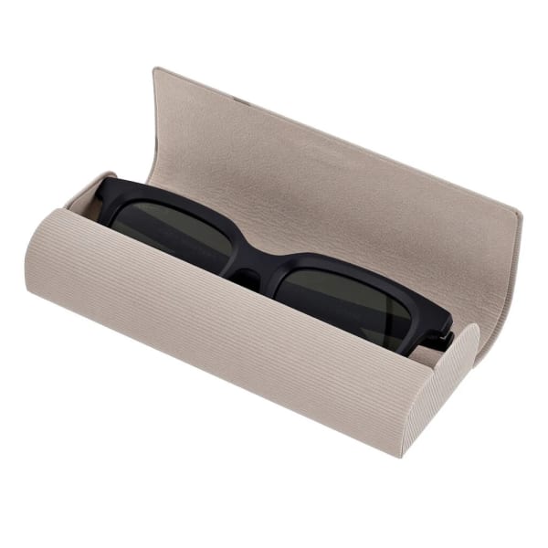 Etui okularowe na magnes ET-131B szary beż