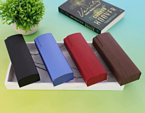 Etui okularowe na magnes STHC-15 czarne