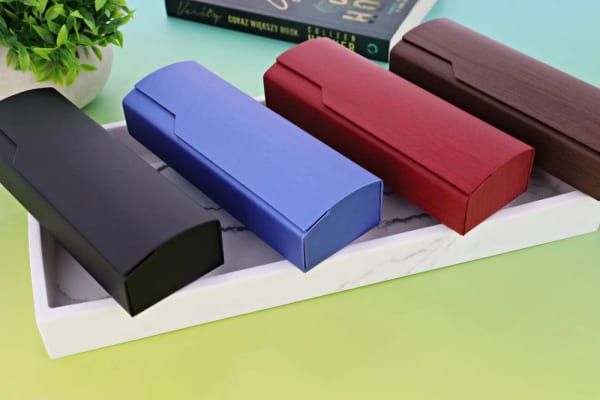 Etui okularowe na magnes STHC-15A niebieskie
