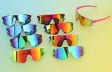 Dziecięce 8-13 lat sportowe okulary przeciwsłoneczne SVMK-20D czerwone